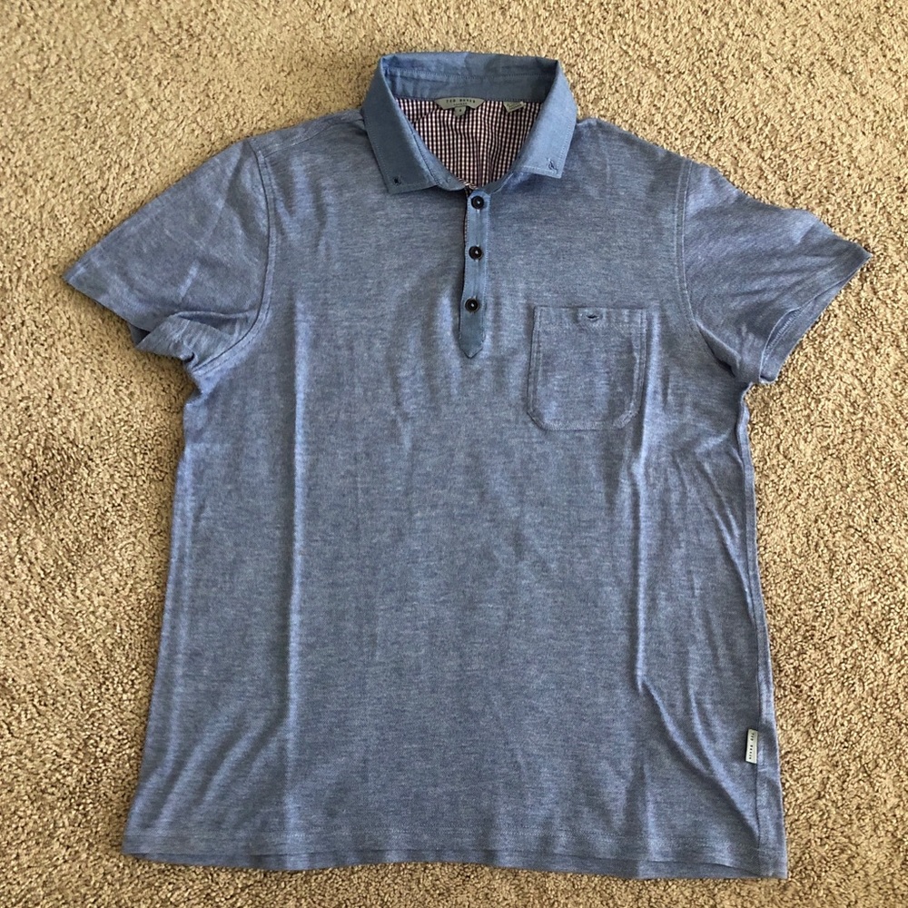 Blue Ted Baker men’s shirt